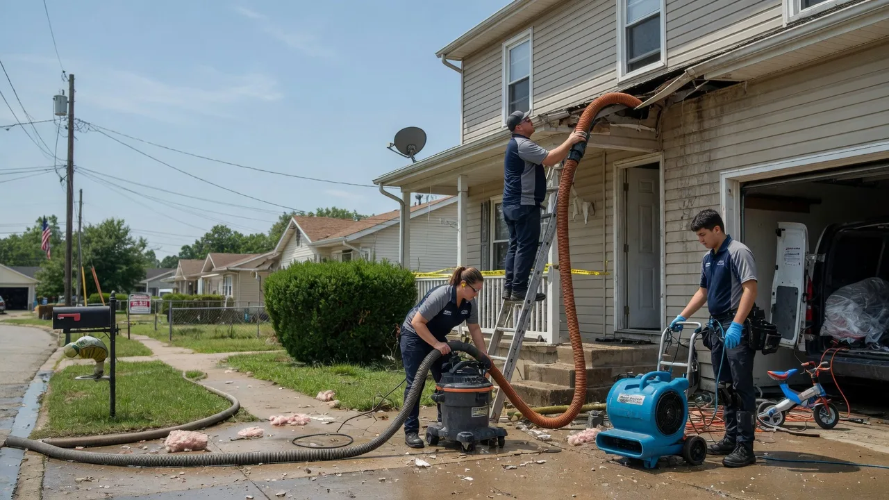 Water Damage Restoration in Menifee, AR near me